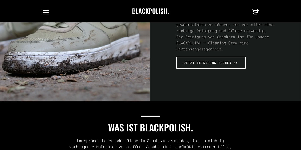 Shopify Beispiel - www.blackpolish.de<